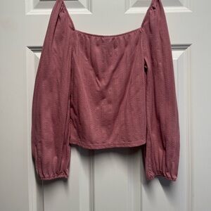 Never Worn Wild Fable Size XS Mauve/Light Pink - Slightly Off the Shoulders